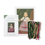 Load image into Gallery viewer, "La Infanta Margarita" cross-stitch