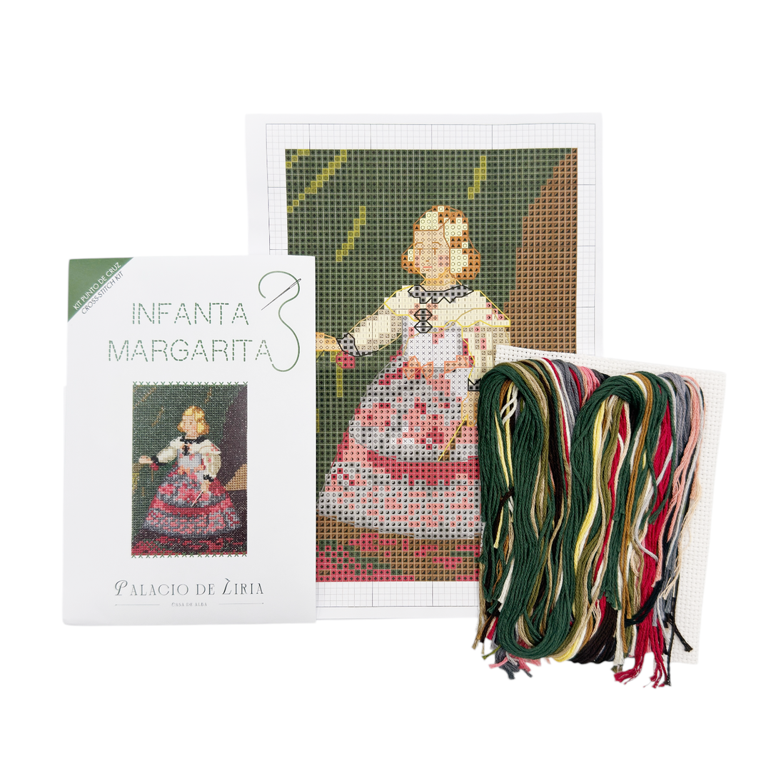 "La Infanta Margarita" cross-stitch