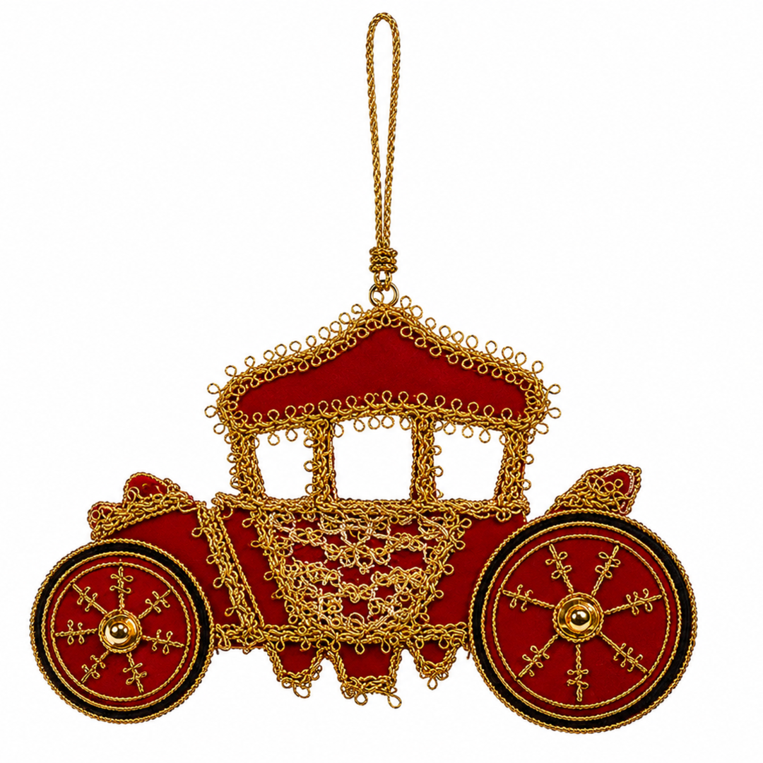 Red Carriage ornament