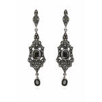 Load image into Gallery viewer, Pendientes Onix Marcasitas