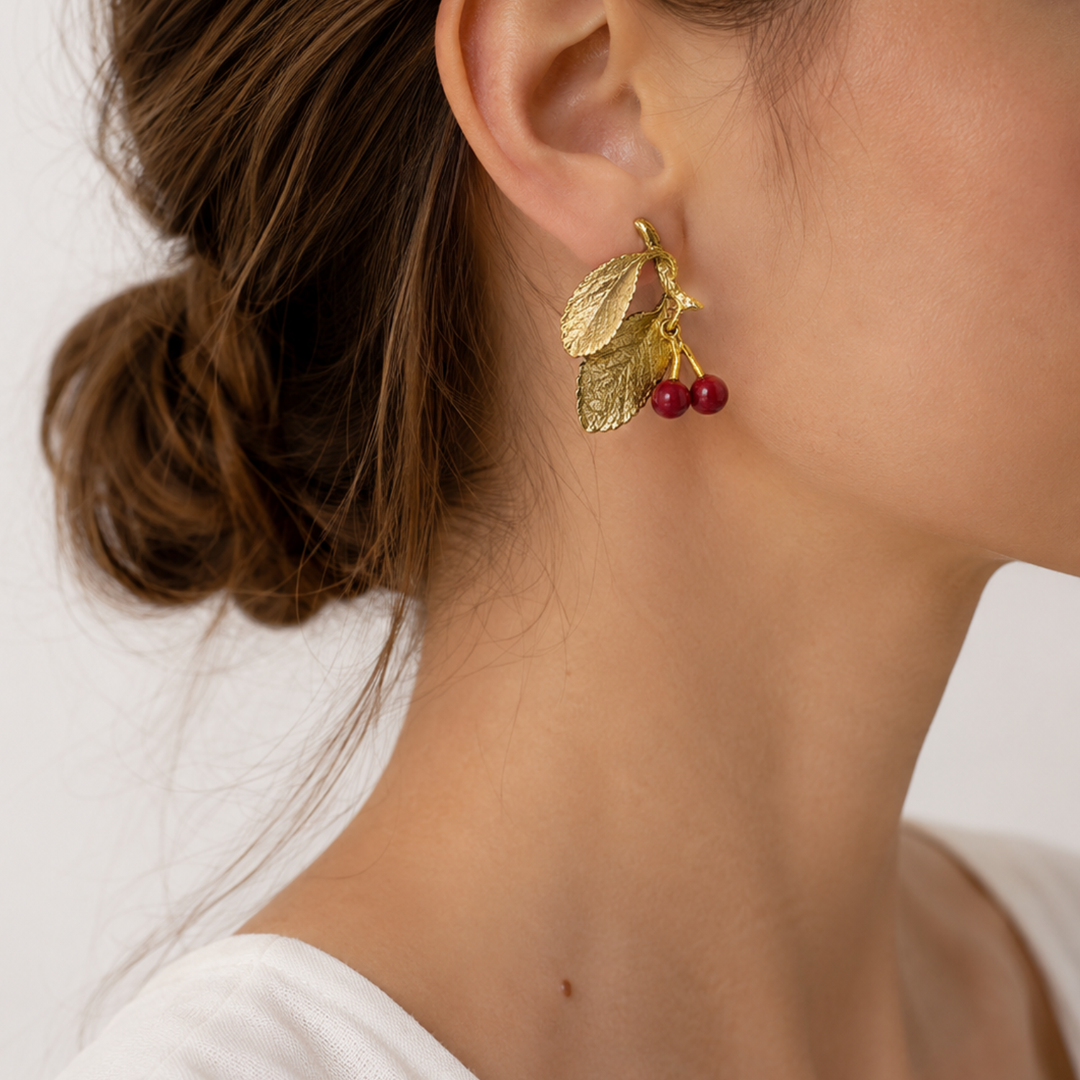 Pendientes Hojas Cerezo