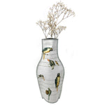 Load image into Gallery viewer, "Bird Concert" Fabric vase