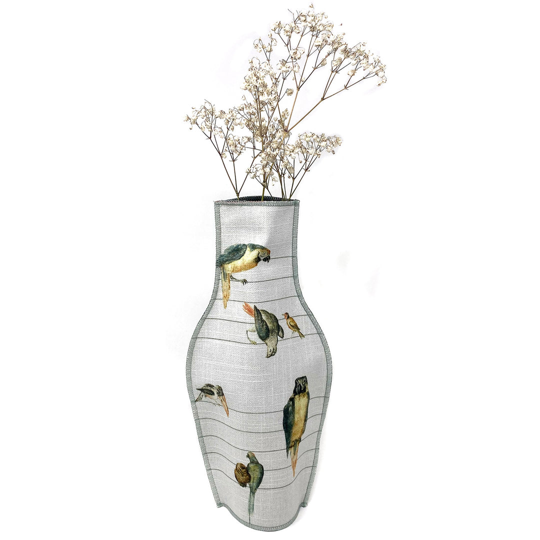 "Bird Concert" Fabric vase