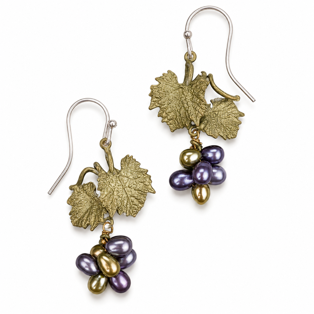 Grapes earrings