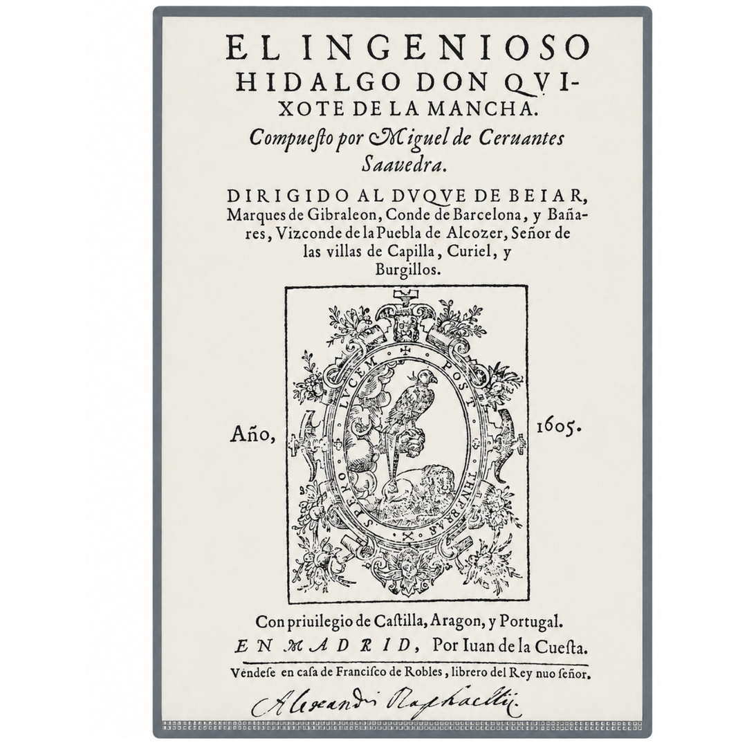 Folder  "El Quijote"