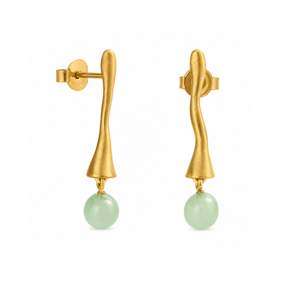 Pearl earrings