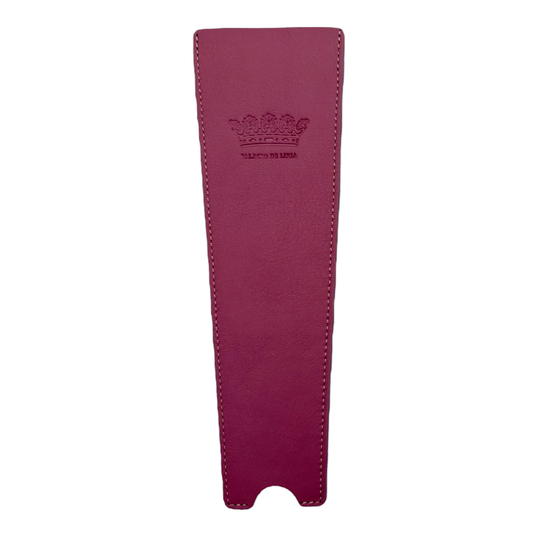Funda Abanico Piel Logo