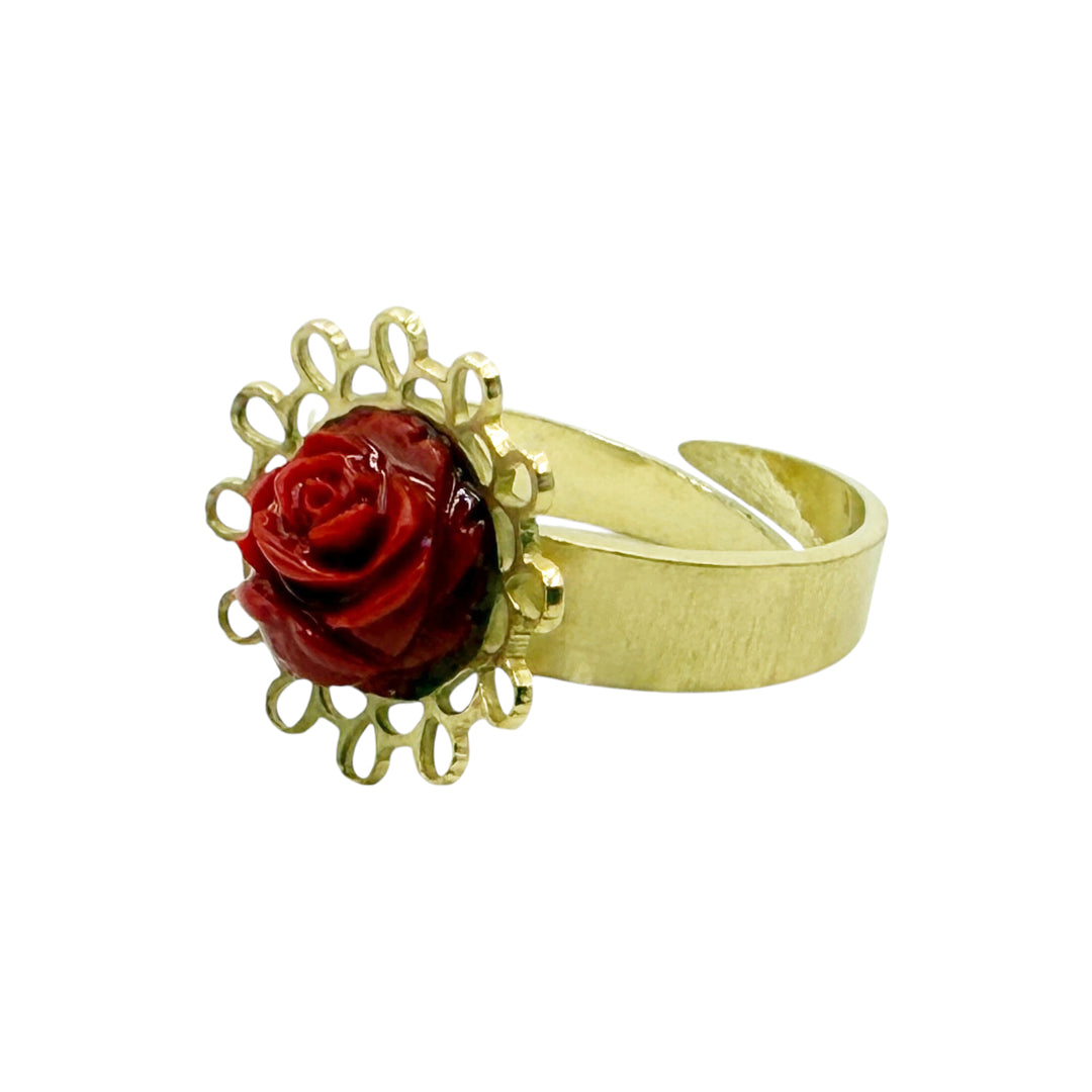 Anillo ajustable Las Flores