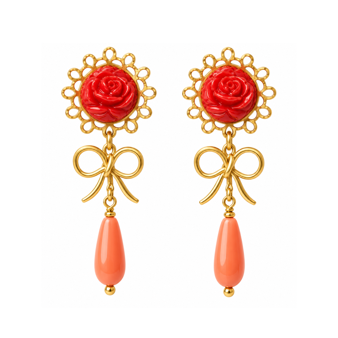 Pendientes Ramito de Flores