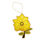 Load image into Gallery viewer, Yellow Flower ornament