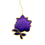 Load image into Gallery viewer, Violet Flower Ornament