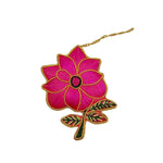 Load image into Gallery viewer, Pink Flower Ornament