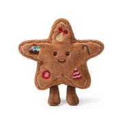Gingerbread star plush toy