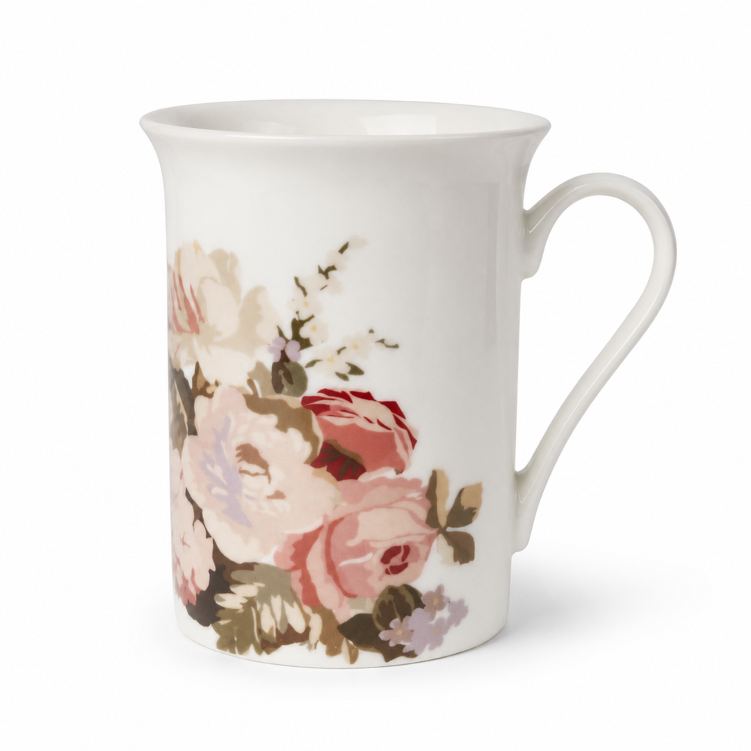 Taza Tapicería Floral